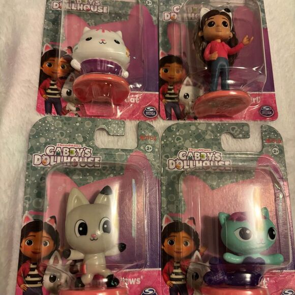 Spinmaster 2023 Gabby’s Dollhouse Mini Figures Lot - Picture 1 of 6